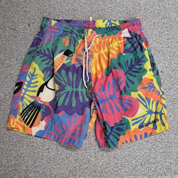 [BUNJANG] Dsquared2 Tropical Print Shorts / 디스퀘어드2 반바지 열대 무늬