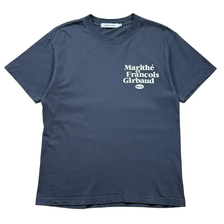 [BUNJANG] Marithe Francois Girbaud Logo T-Shirt / 마리떼 프랑소와 저버 로고 반팔티