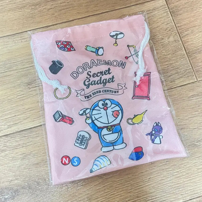 [BUNJANG] Doraemon Secret Gadgets Lucky Pouch Pink (Unused) / 일본정품 도라에몽 시크릿 가젯 복주머니 핑크 새상품(미사용)