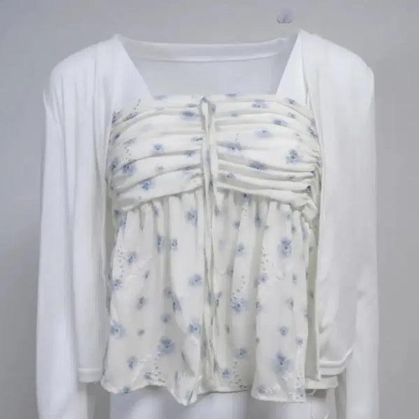 [BUNJANG] Avery Sleeveless Blouse / 급처 에이블리 나시 블라우스