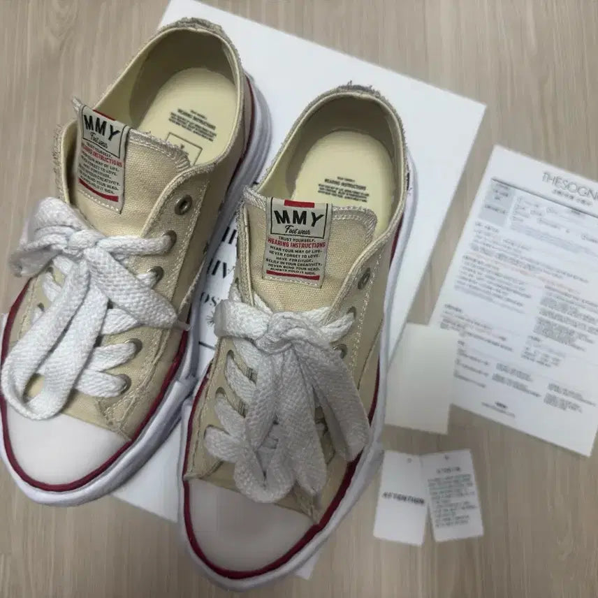 [BUNJANG] Mihara Yasuhiro Peterson Beige Shoes / [43] 미하라 야스히로 피터슨 베이지