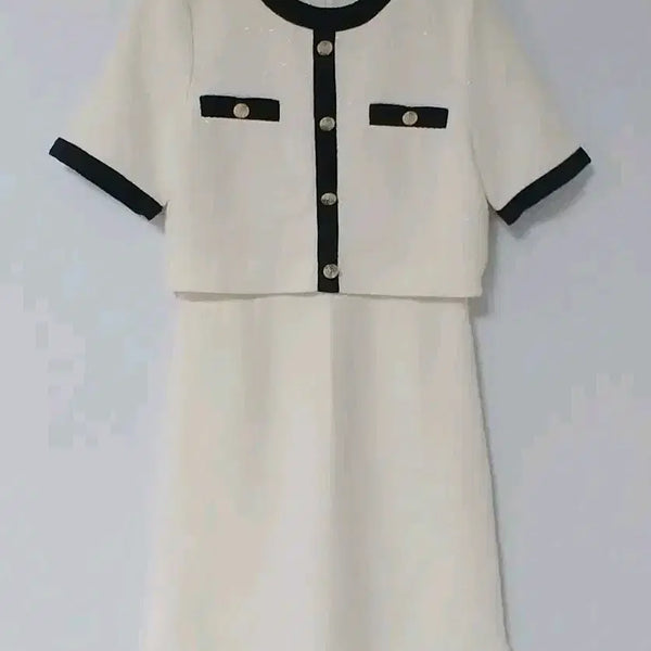 [BUNJANG] Maison de Roem Tweed Dress (Size S) / 메종드로엠 트위드 원피스(S사이즈) - 상태 매우 깨