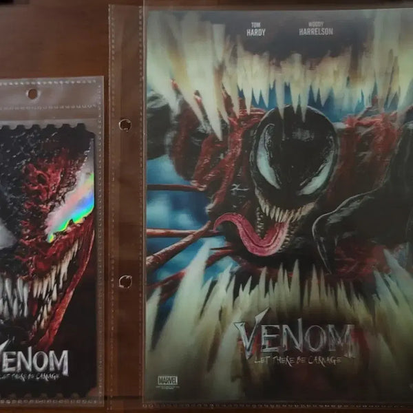 [BUNJANG] Venom 2 Let There Be Carnage Art Card & Original Ticket Bundle / 베놈2 아트카드 + 오리지널 티켓 일괄
