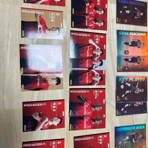 [BUNJANG] K League Bucheon FC Panini Card Bundle (20 Cards) / K리그 부천 파니니 카드 일괄(20장)