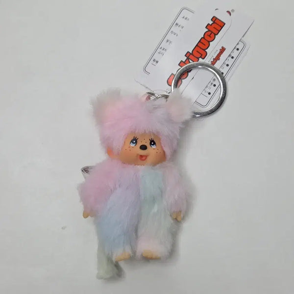 [BUNJANG] Tie-Dye Monchhichi Keychain / 타이다이 몬치치 키링