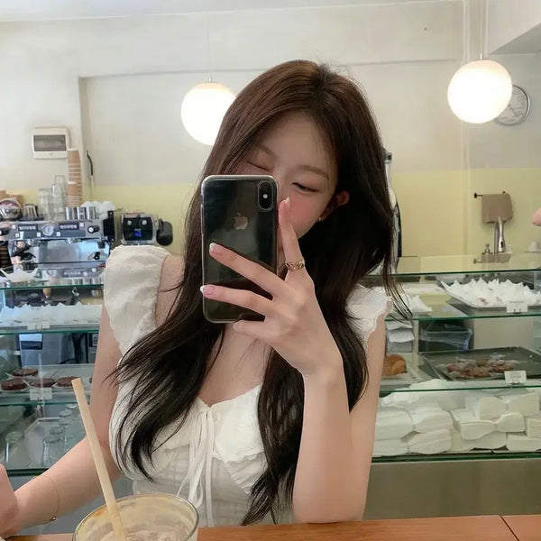 [BUNJANG] Ont Wendy Blouse Ivory S / 온트 웬디블라우스 아이보리 s