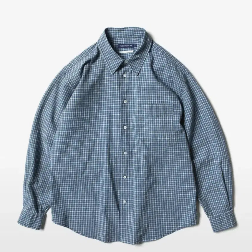 [BUNJANG] Thomas More Lillian Check Pattern Casual Shirt / 토마스모어 일리안 셔츠