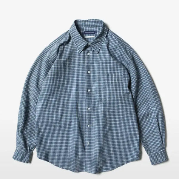[BUNJANG] Thomas More Lillian Check Pattern Casual Shirt / 토마스모어 일리안 셔츠