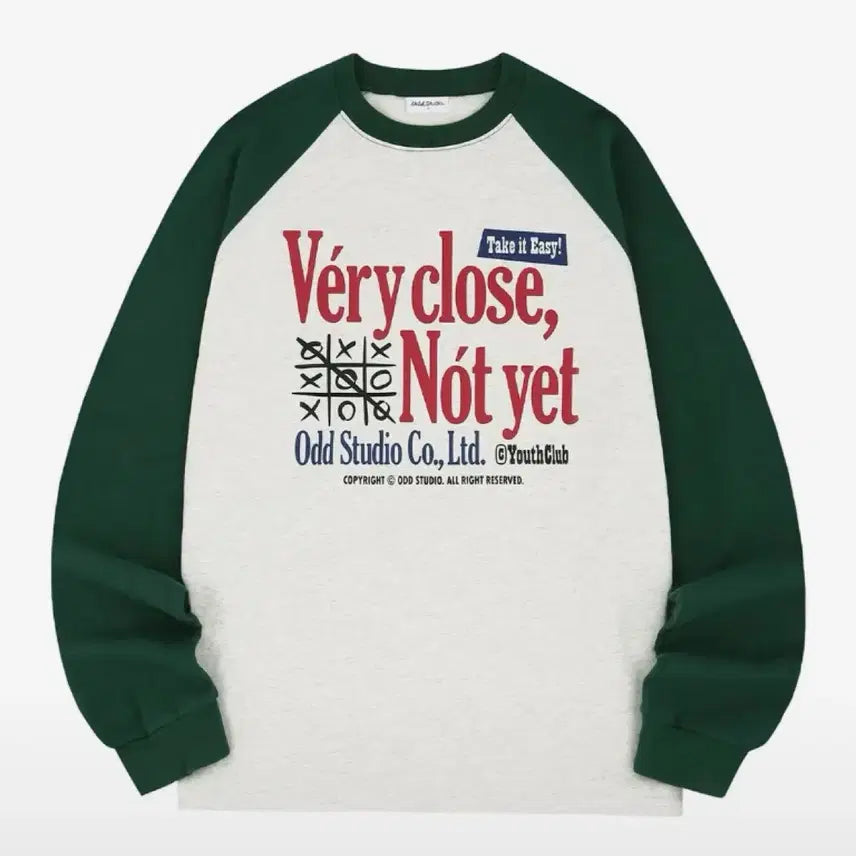 [BUNJANG] Odd Studio Raglan Oversized Long Sleeve Oatmeal / Odd Studio 래글런 오버핏 롱 슬리브 - OATMEAL