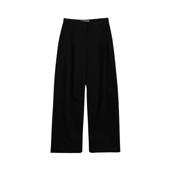 [BUNJANG] AUTUMN French Balloon Pants (Black) / 어텀 와이드 핀턱 팬트 (새상품)