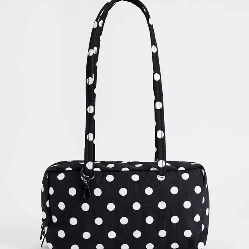 [BUNJANG] Baggu Polka Dot Bowler Bag / Baggu 바쿠 도트 땡땡이 보울러백 새상품