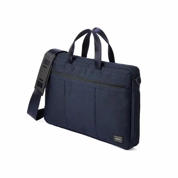 [BUNJANG] Yoshida Porter TENSION 2-Way Briefcase Navy / 요시다포터 2-way 브리프케이스 PORTER TENSION 네이비