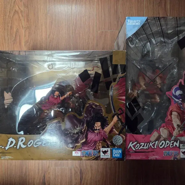 [BUNJANG] One Piece Figuarts ZERO Gol D. Roger & Kozuki Oden Unsealed Bundle Set / (단순개봉) 원피스 아츠제로 골 D 로저 / 코즈키 오뎅 피규어 일괄