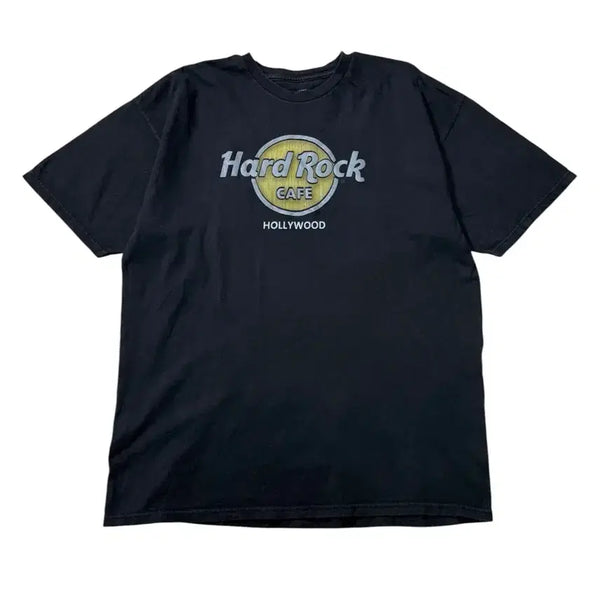 [BUNJANG] Hard Rock Cafe Hollywood Graphic T-Shirt / 하드락 카페 할리우드 반팔티