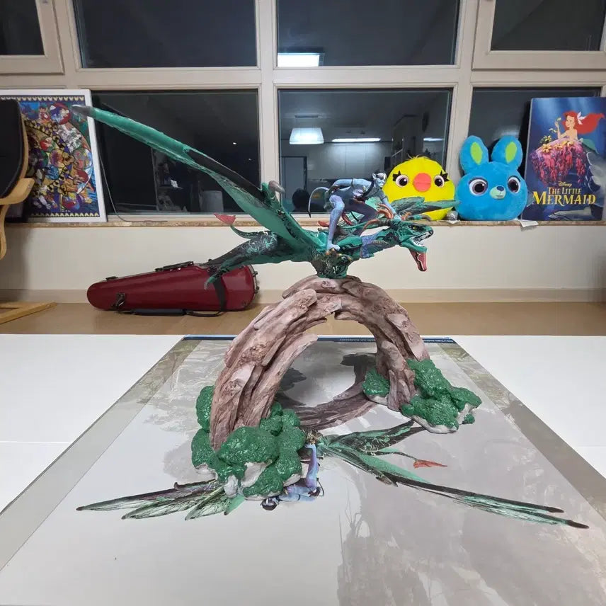 [BUNJANG] Avatar Movie Na'vi Riding Banshee Figure / 아바타 영화 네이티리 라이딩 밴시 피규어