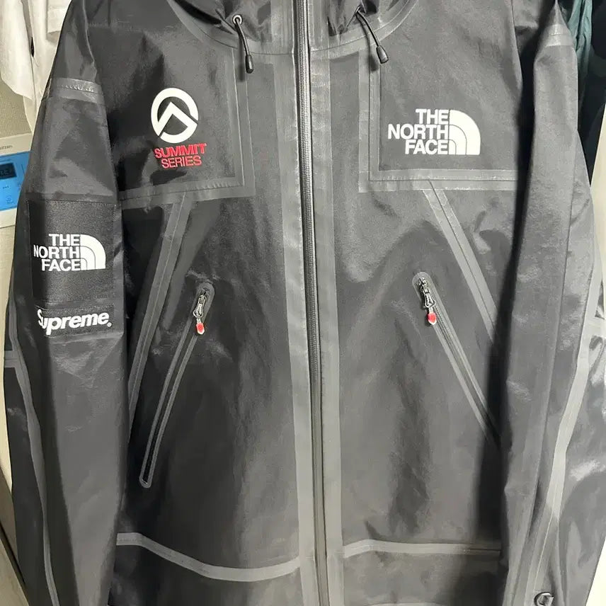 [BUNJANG] The North Face Supreme Rim Tape Jacket / 노스페이스 슈프림 림테이프 자켓