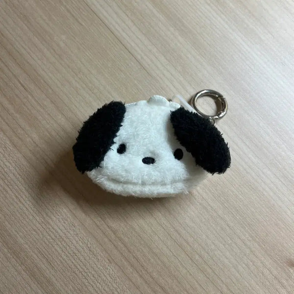 [BUNJANG] Pochacco Pouch and Keychain Set for AirPods / 포챠코 포차코 에어팟 파우치 키링
