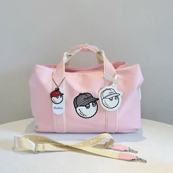 [BUNJANG] Malbon Golf PU Waterproof Tote Bag / Malbon말본 골프 PU 방수 토트백