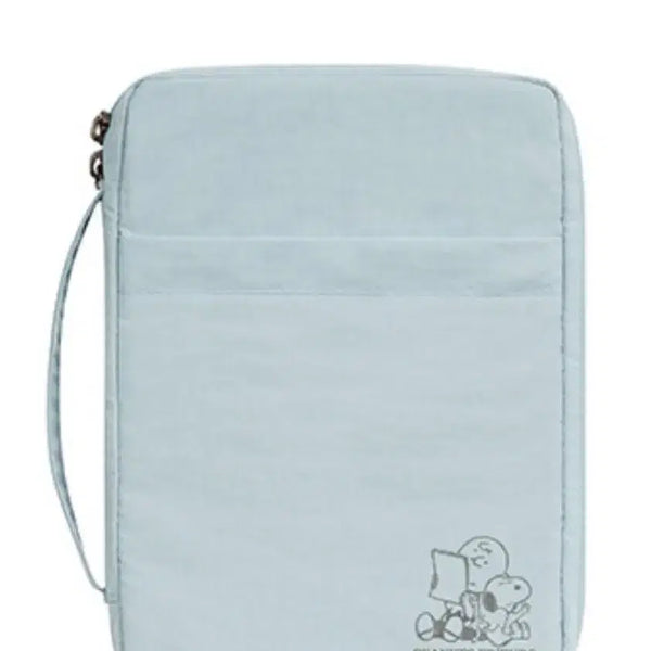 [BUNJANG] Peanuts Snoopy Reading Book Pouch / 피너츠 스누피 독서 북파우치