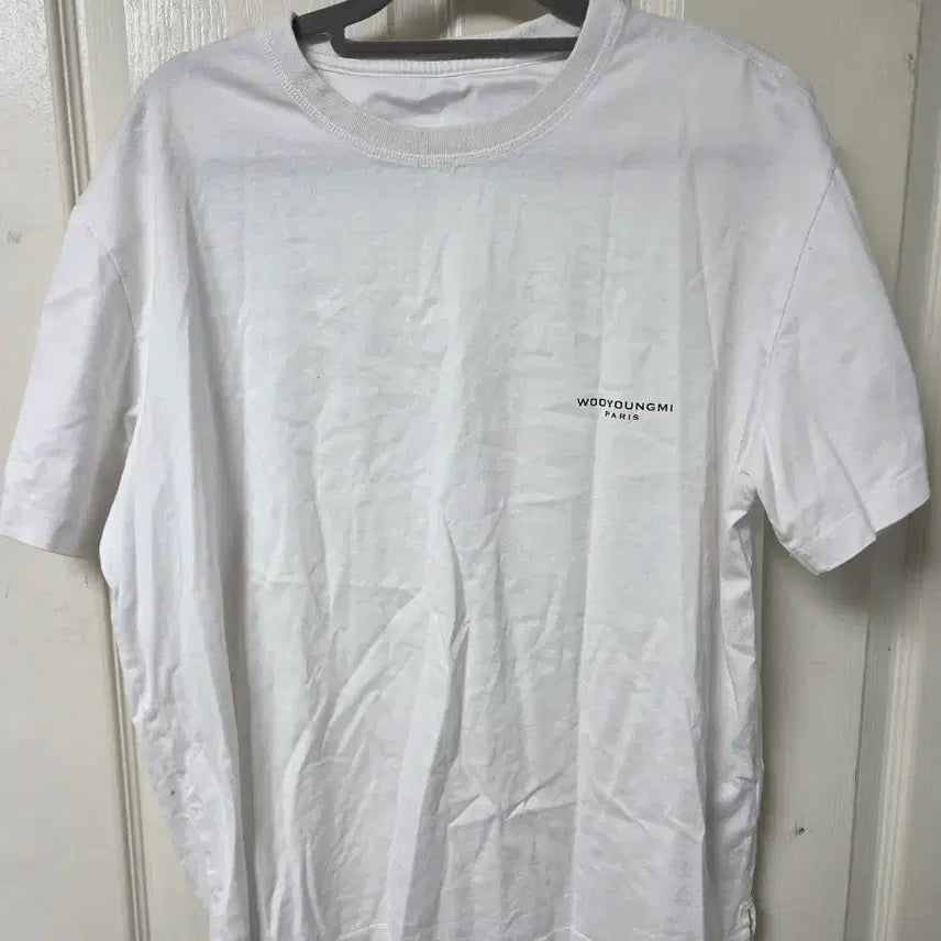 [BUNJANG] Wooyoungmi Square Label T-Shirt / 우영미 스퀘어라벨 반팔