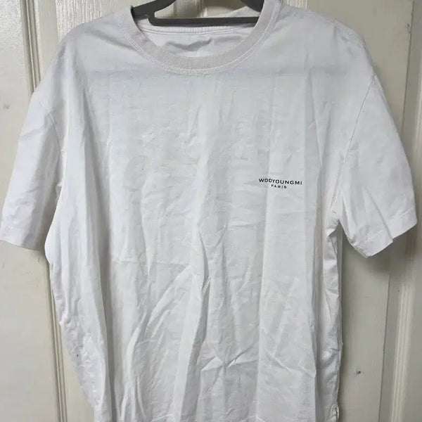 [BUNJANG] Wooyoungmi Square Label T-Shirt / 우영미 스퀘어라벨 반팔
