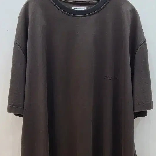 [BUNJANG] Wooyoungmi Back Square T-Shirt Brown / [2355]우영미 백스퀘어 반팔티 브라운 52(105~110)사이즈