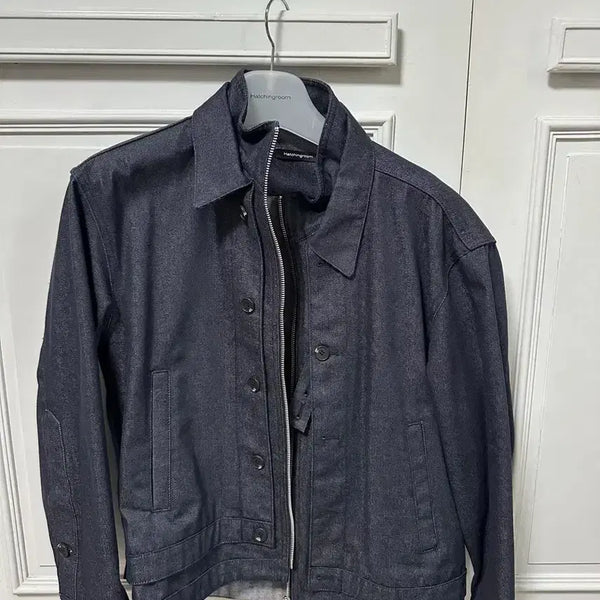 [BUNJANG] Hatching Room Layered Trucker Jacket / [M] 해칭룸 트러커 자켓