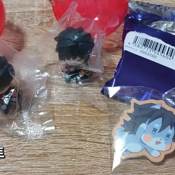 [BUNJANG] Demon Slayer Giyu Nemurasetai & Valentine Acrylic Clip Set / 귀멸의 칼날 기유 네무라세타이, 발렌타인 아크릴 클립