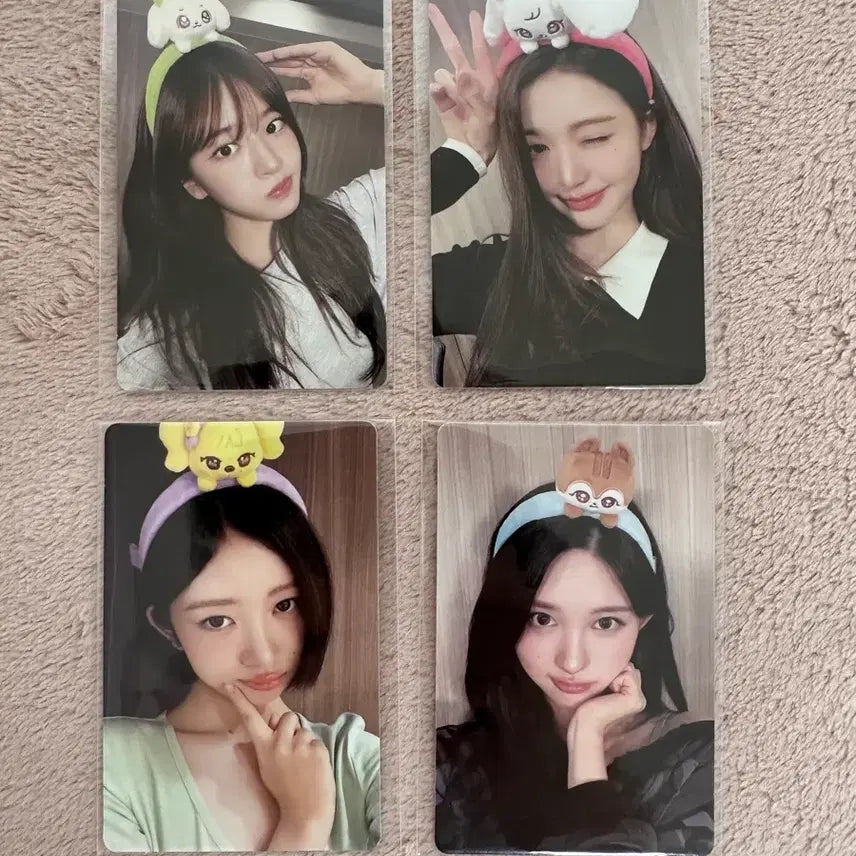 [BUNJANG] IVE Everland Lucky Draw Photocard Bundle Set / 바로결제/ 4장 일괄/ 아이브 에버랜드 특전 . 아이브 리바이브