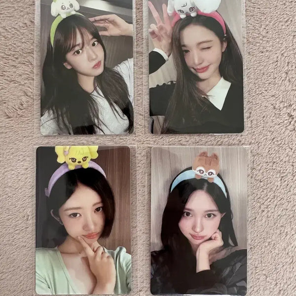 [BUNJANG] IVE Everland Lucky Draw Photocard Bundle Set / 바로결제/ 4장 일괄/ 아이브 에버랜드 특전 . 아이브 리바이브