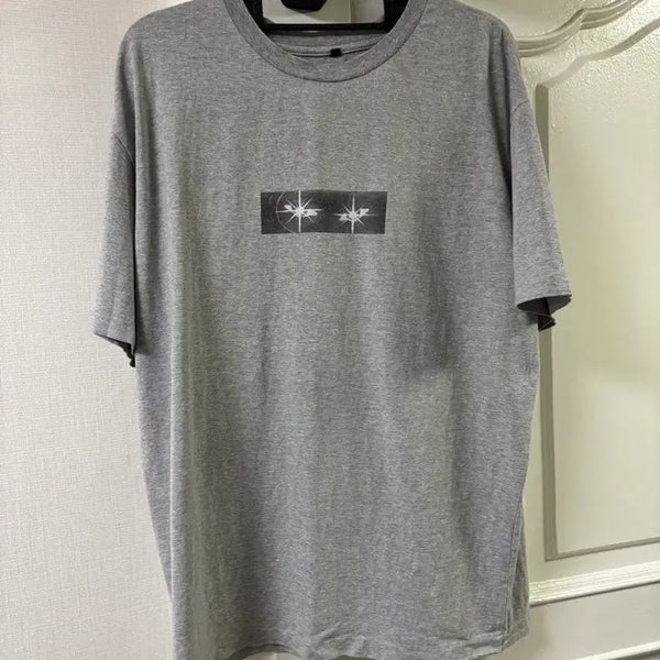 [BUNJANG] Polytru Eye T-Shirt Grey Size 2 / 폴리테루 눈깔 티셔츠 그레이 2