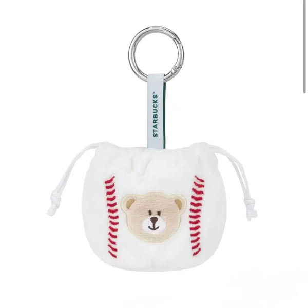 [BUNJANG] Starbucks x KBO Baseball Pouch Keyring / 스타벅스 x KBO 야구공 복조리 파우치 키링