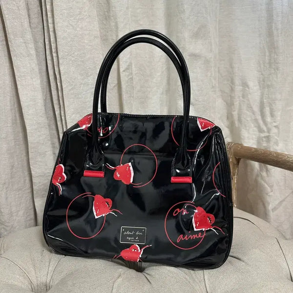 [BUNJANG] Agnes b. VOYAGE Enamel Tote Bag / agnes b. VOYAGE 아네스베 에나멜 토트백