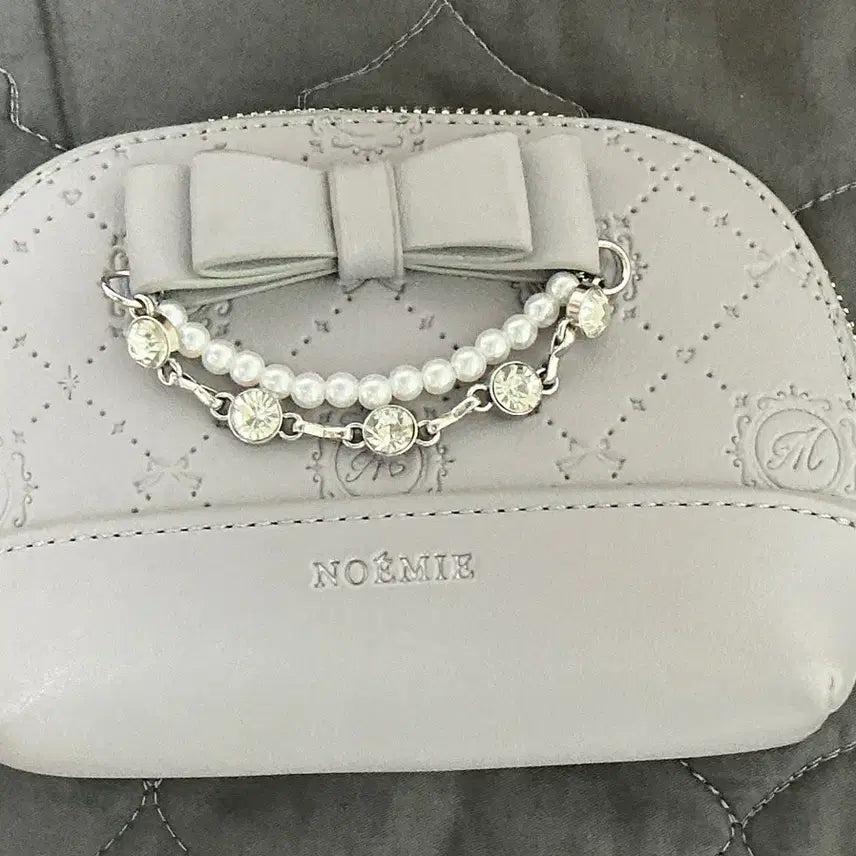 [BUNJANG] Noemie Mizuiro Grey Pouch / 노에미 파우치 미즈이로 그레이 양지뢰 지뢰계 서브컬쳐