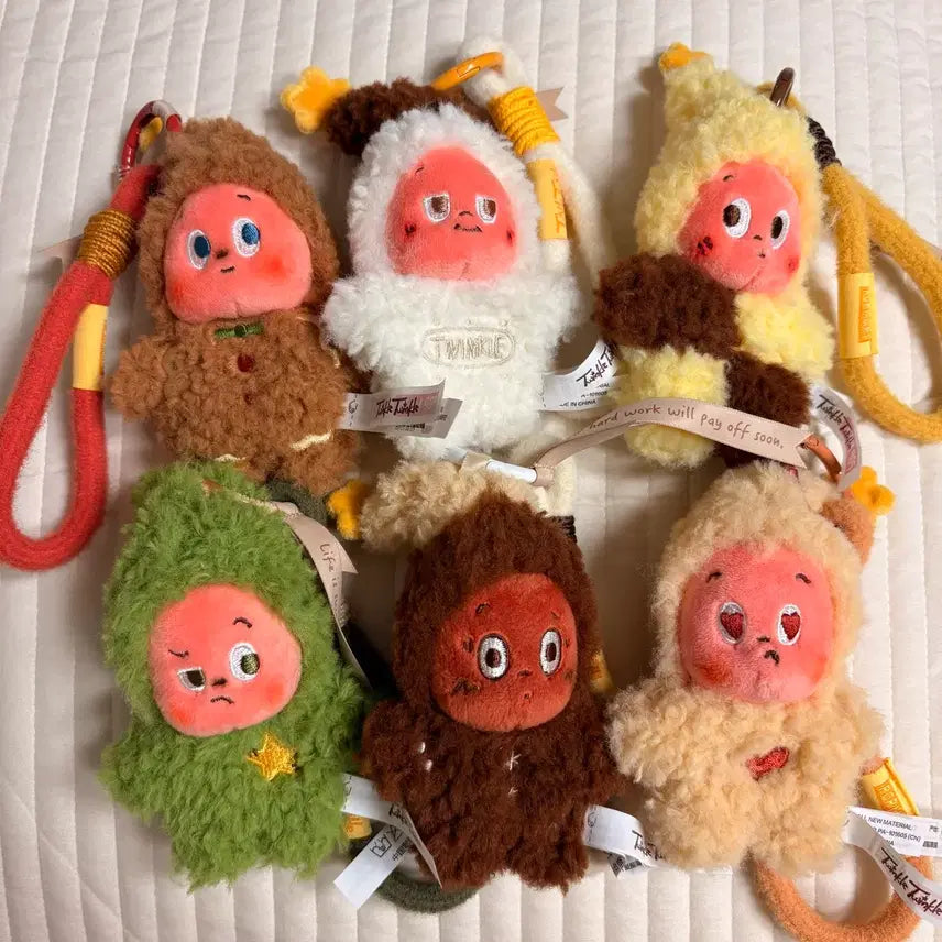 [BUNJANG] Pop Mart Little Star Baked Cookie Keychain Bundle Set (6 pieces) / 정품)팝마트 작은별 구움과자 6개 일괄