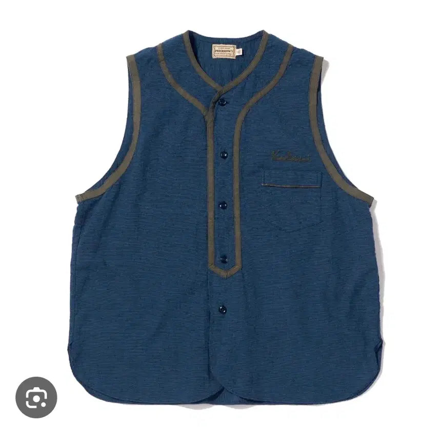 [BUNJANG] Pherrow's Linen Vest / 일본 페로우즈 린넨 베스트