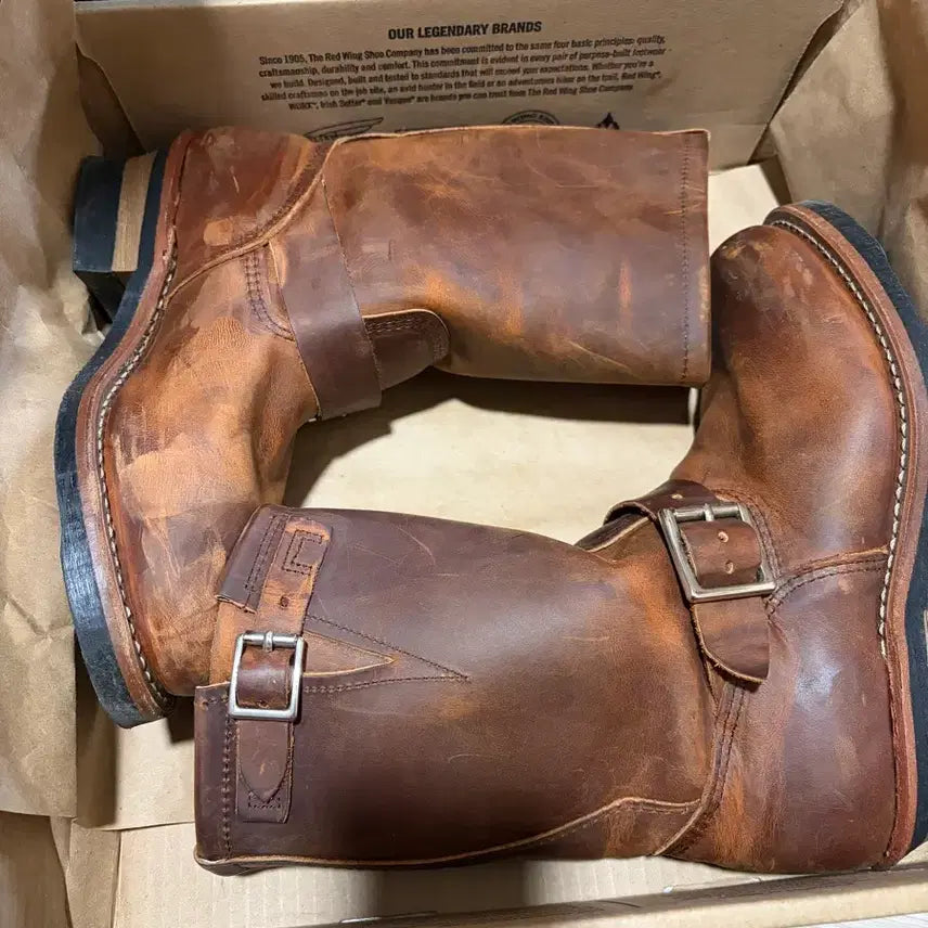 [BUNJANG] Red Wing 2972 Copper Rough & Tough Leather Boots / 레드윙 2972 사이즈 245-50