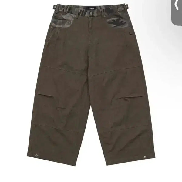 [BUNJANG] IDWS Hidden Camo Balloon Pants Brown / IDWS 히든 카모 벌룬 팬츠 브라운