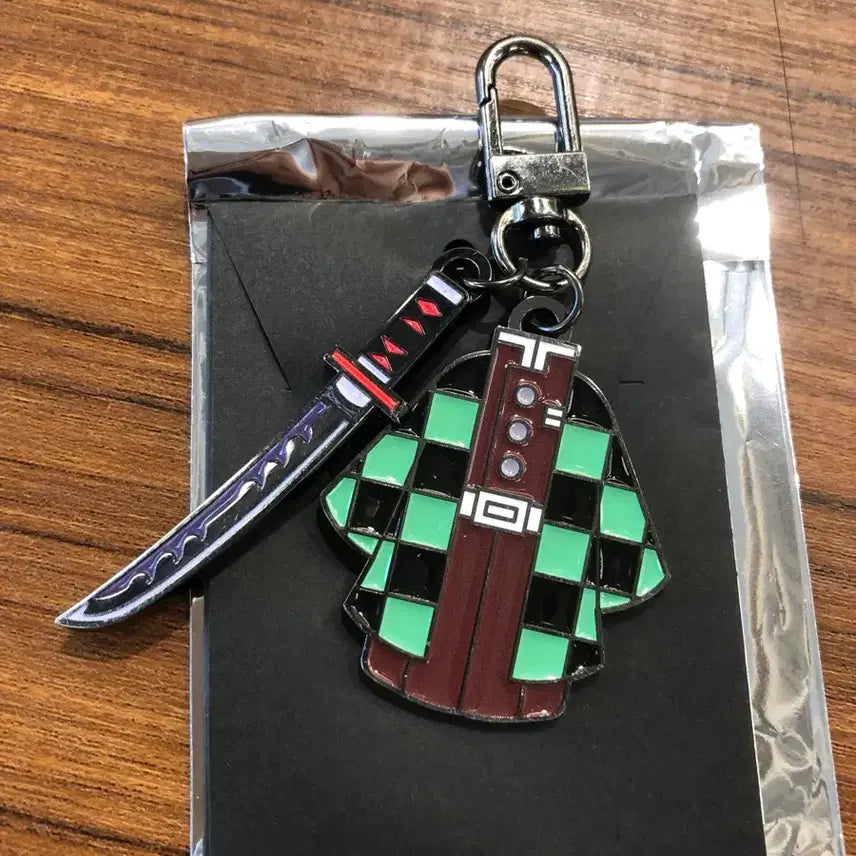 [BUNJANG] Demon Slayer Kamado Tanjiro Nichirin Sword Keychain / 귀멸의칼날 귀칼팝업 카마도 탄지로 일륜도키링