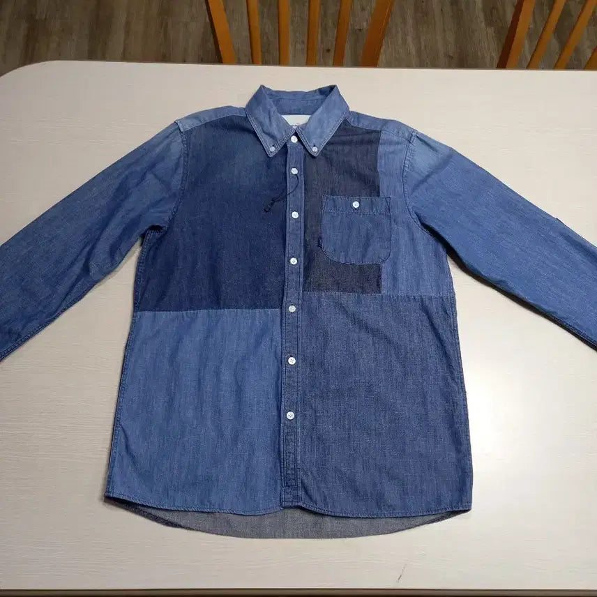 [BUNJANG] Vivastudio Collection Denim Shirt / M95 새상품 VIVASTUDIO Collection 데님셔츠 M-26