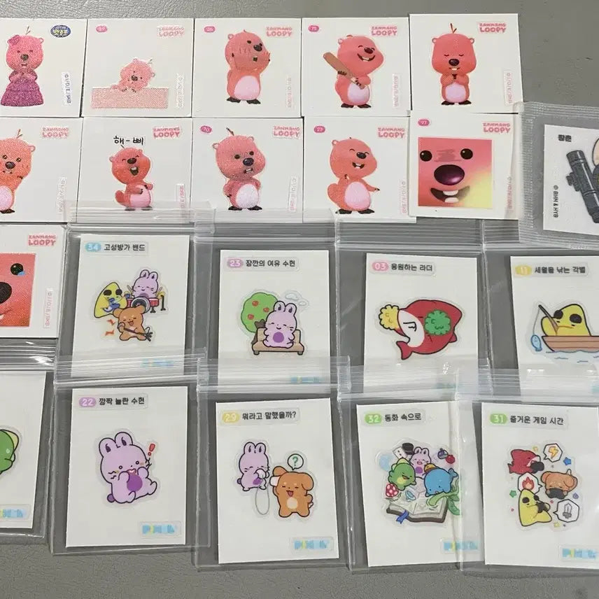 [BUNJANG] Luffy, Choi Yeonjun (TXT), Pixelly Sticker Set / 잔망루피,최연준(투바투),픽셀리 띠부씰 판매! 다른게시물에 더 많아용
