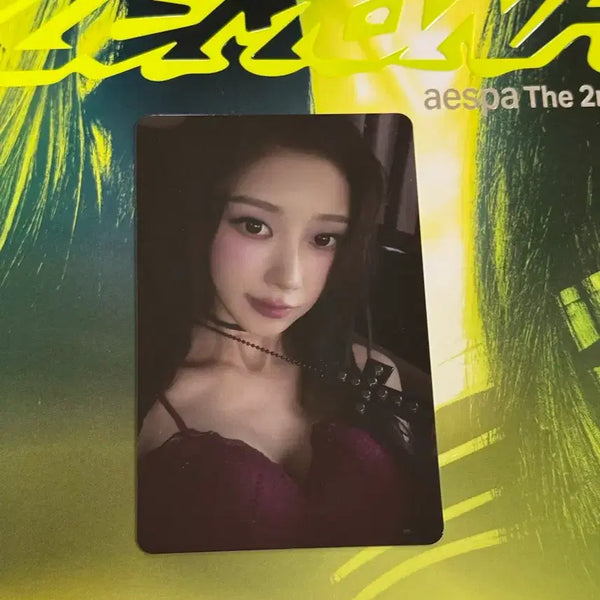 [BUNJANG] Aespa Giselle Lemonade KMS Photocard / 에스파 지젤 레모네이드 kms 포카