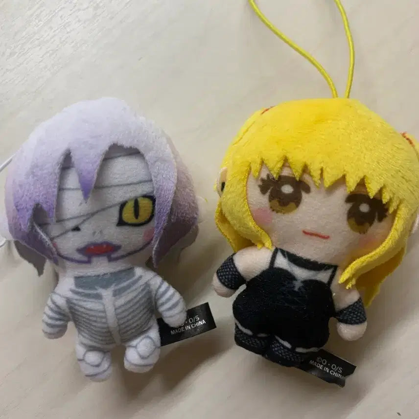 [BUNJANG] Death Note Misa Amane & Rem Gacha Plush Doll Bundle / 데스노트 미사 렘 가챠 누이 일괄