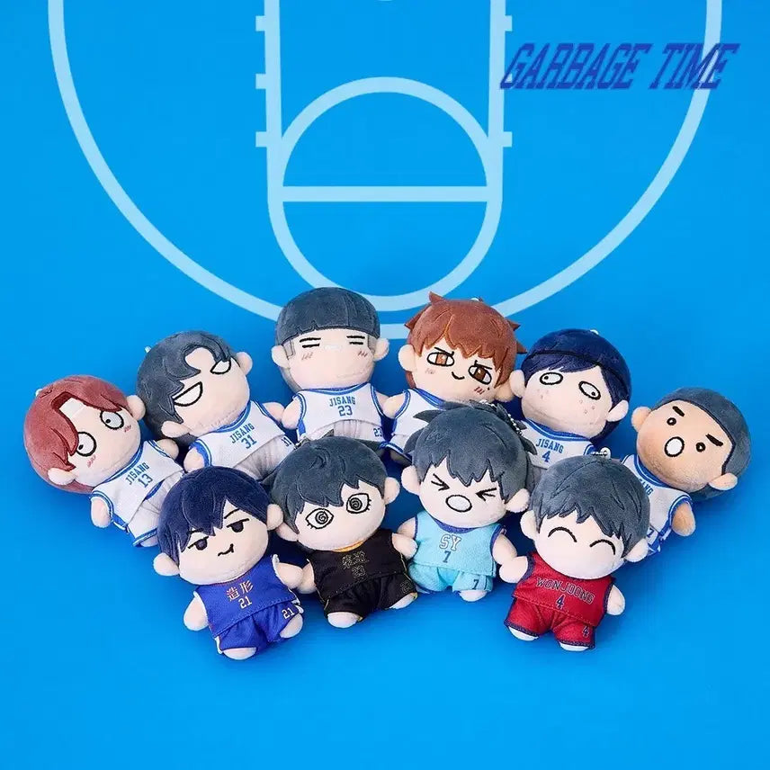 [BUNJANG] Garbage Time Jjop-ppung Plush Dolls Sung Jun-su & Gi Sang-ho Bundle Set / 가비지타임 작뿡 인형 성준수 기상호