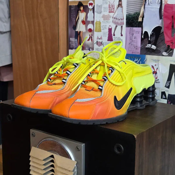 [BUNJANG] Nike x Martine Rose Shox MR4 Safety Orange Sneakers / 나이키 마틴로즈 샥스 MR4 세이프티 오렌지