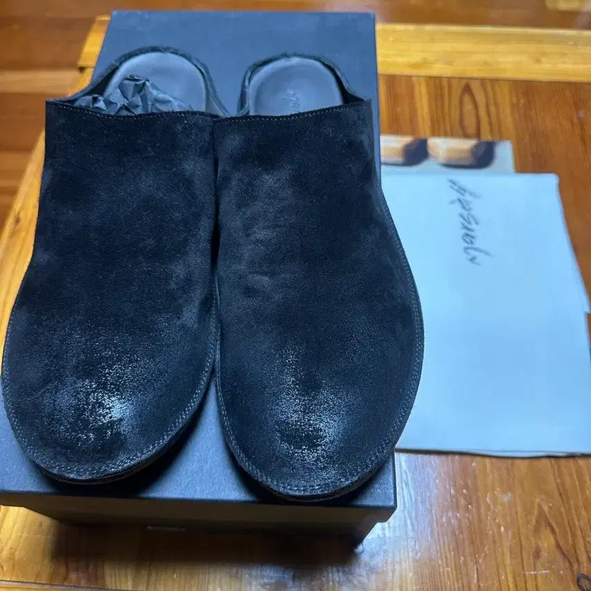 [BUNJANG] Marsell Strisciaco Suede Mules 42 (270mm) / 마르셀 스트라사코 스웨이드 뮬 270