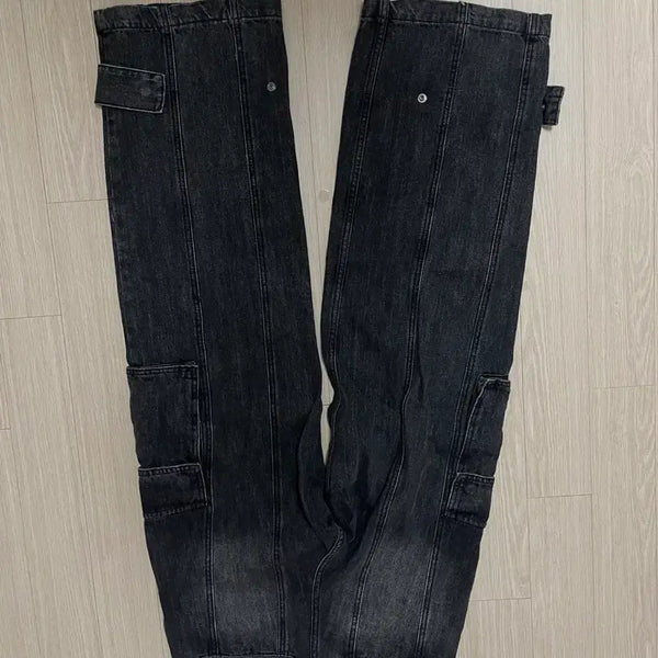 [BUNJANG] Maisonmined Black Denim Jeans / 메종미네드 흑청바지