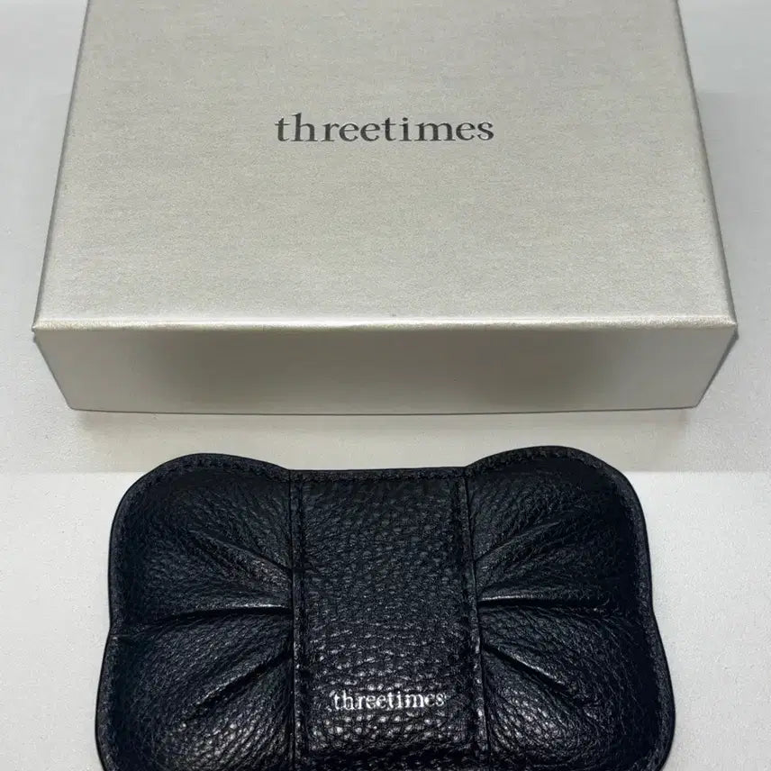 [BUNJANG] 3 Things Bow Card Holder / 쓰리타임즈 보우 카드지갑