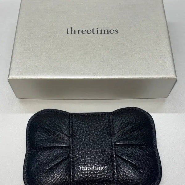 [BUNJANG] 3 Things Bow Card Holder / 쓰리타임즈 보우 카드지갑