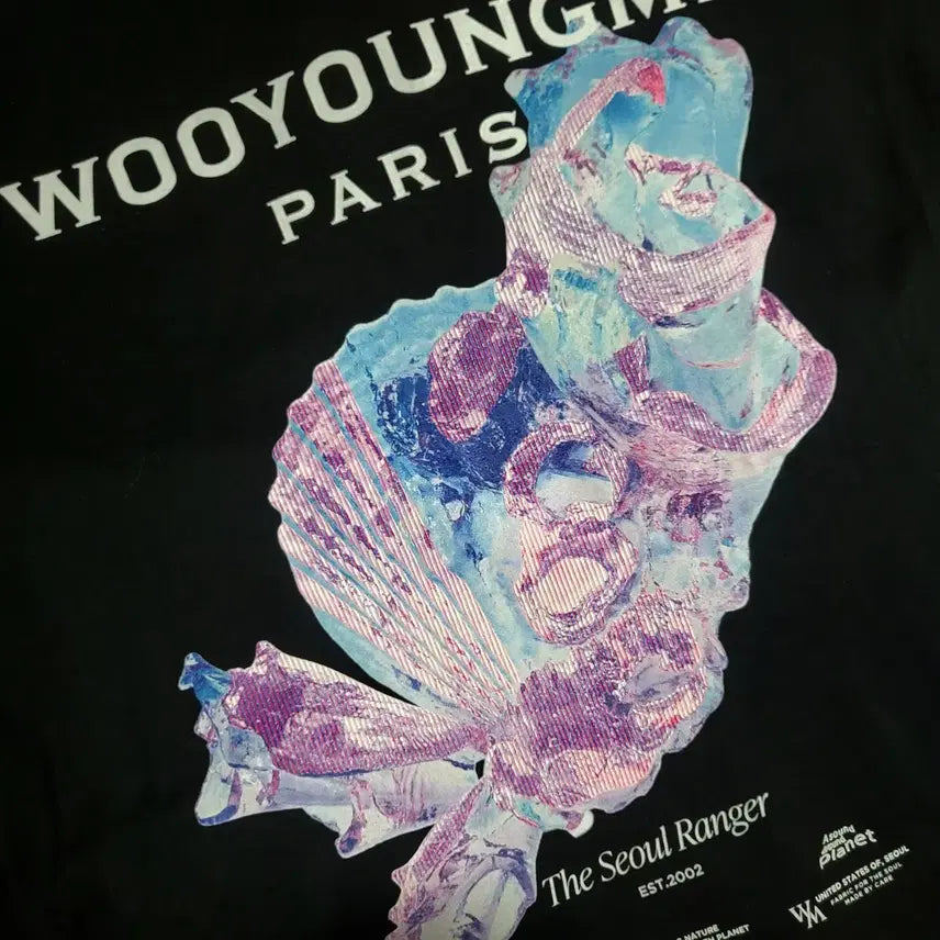 [BUNJANG] Wooyoungmi 3D Coral Back Logo T-shirt / [신형/새상품급] 46 / 25SS 우영미 3D 코랄 백로고 반팔티